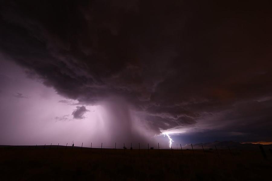 Moonsoon Lightning Photograph by Chris Brady - Fine Art America