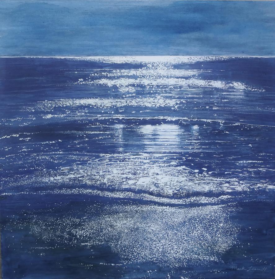 Sea Painting - Moonstone by Mark  Leavitt