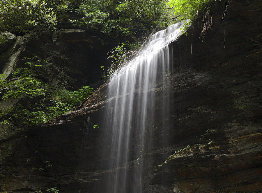Waterfall Photograph - Moore Cove Falls by Craig Bohanan