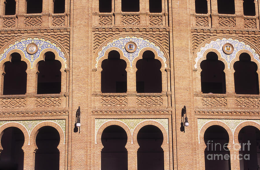 Moorish arches Madrid Photograph by James Brunker - Pixels