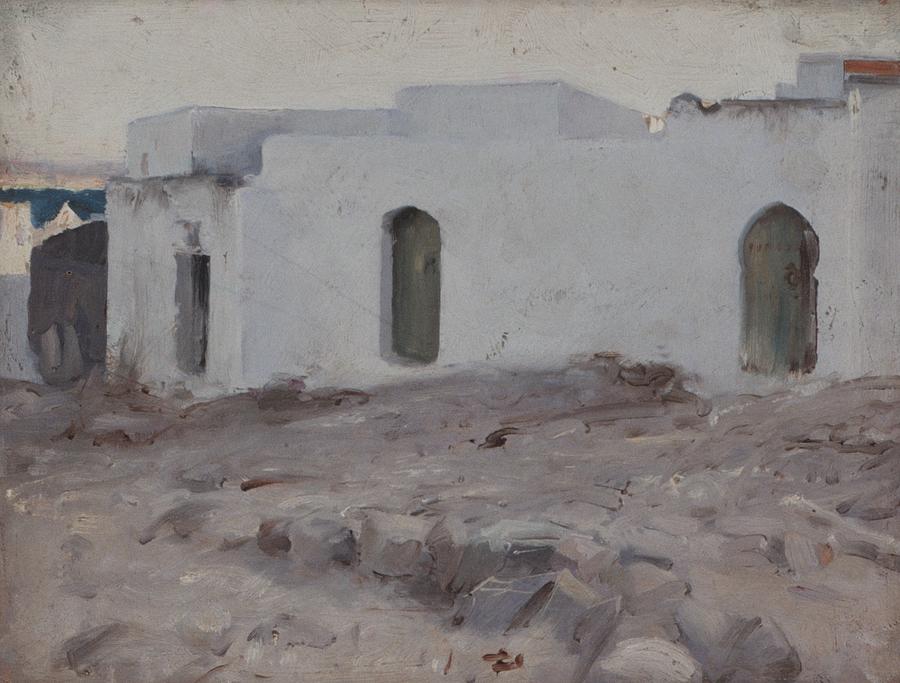John Singer Sargent Painting - Moorish Buildings on a Cloudy Day by John Singer Sargent