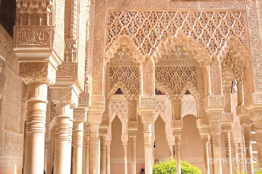Alhambra Photograph - Moorish Palace by Uladzimir Vitsenkou