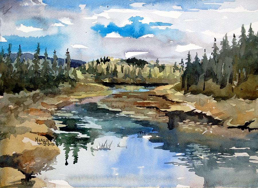 Moose Country Painting