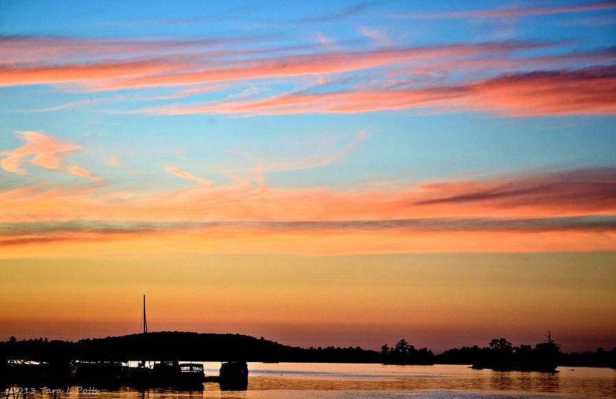 Moosehead Lake Sunset Photograph by Tara Potts