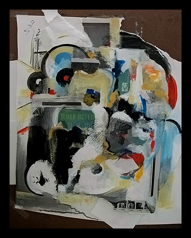 Abstract Painting - MoPed by John L Campbell