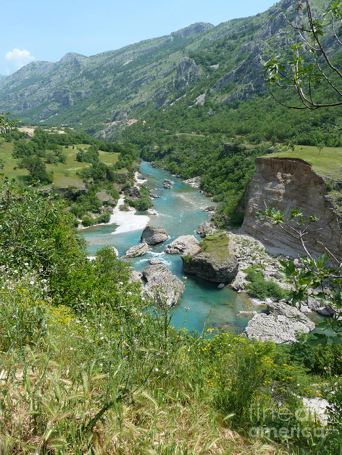 Moraca River - Montenegro Photograph by Phil Banks