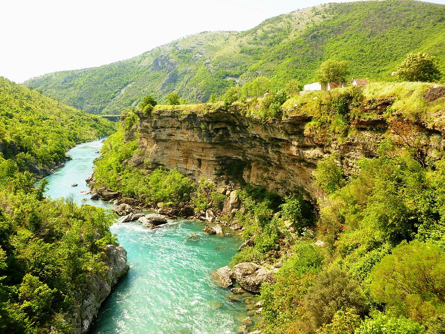 Moracha river in Montenegro Photograph by Rumiana Nikolova