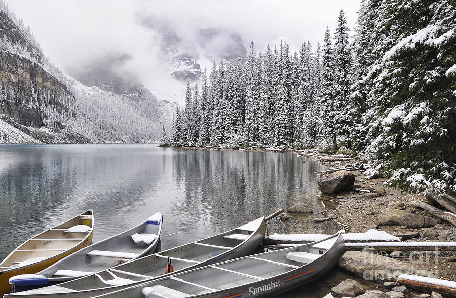 Banff National Park Photograph - Moraine Lake 3 by Wendy Elliott