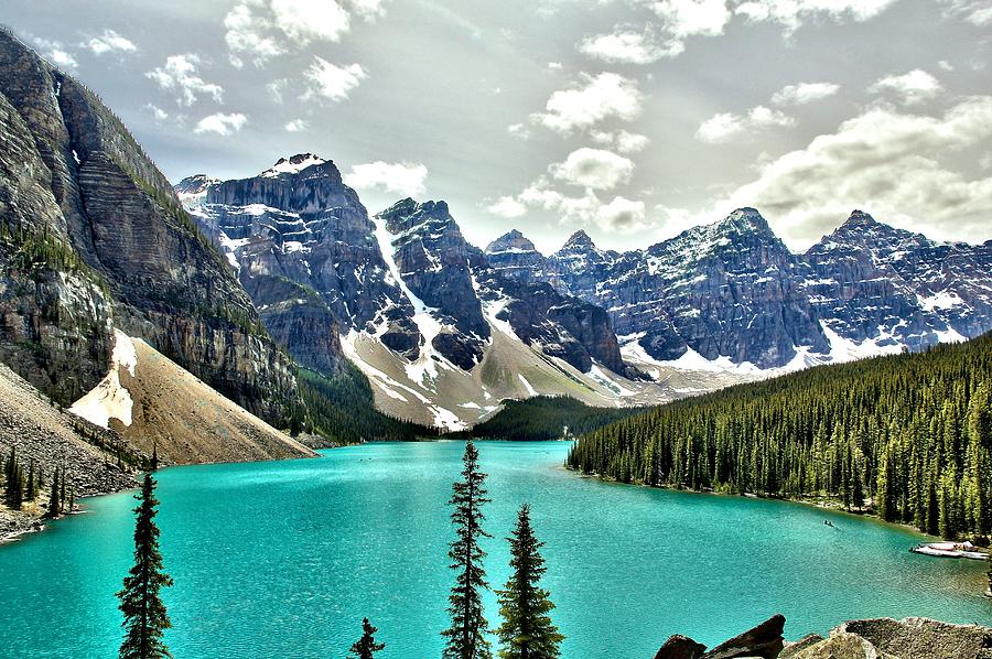 Moraine Lake, Banff National Park Photograph by Spierry Images Moraine Lake, Banff National Park Photograph by Spierry Images