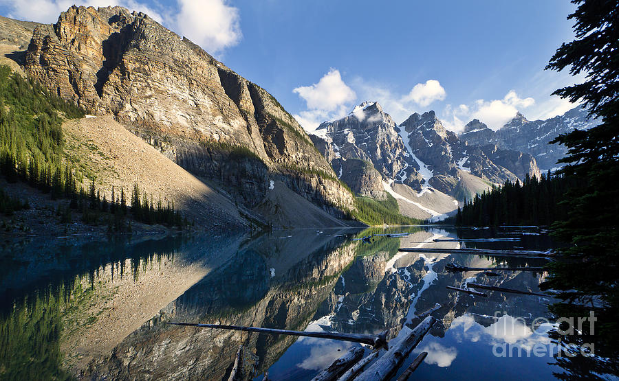 Moraine Lake Photograph by Dennis Hedberg