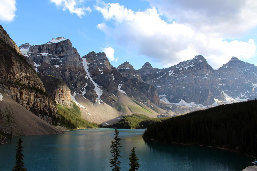 Mountain Photograph - Moraine Lake by Gerald Murray Photography