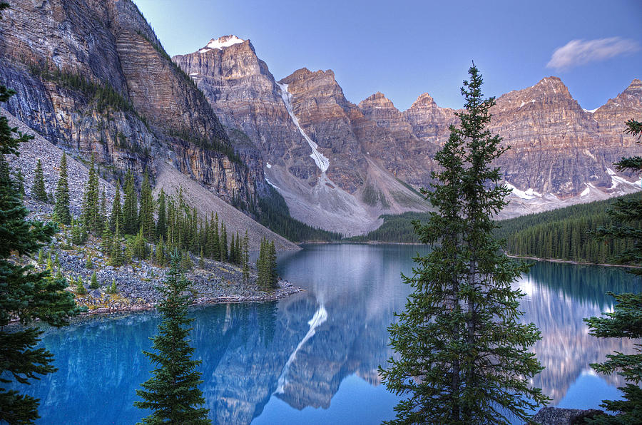 Moraine Lake - Valley Of The Ten Peaks by Darlene Bushue