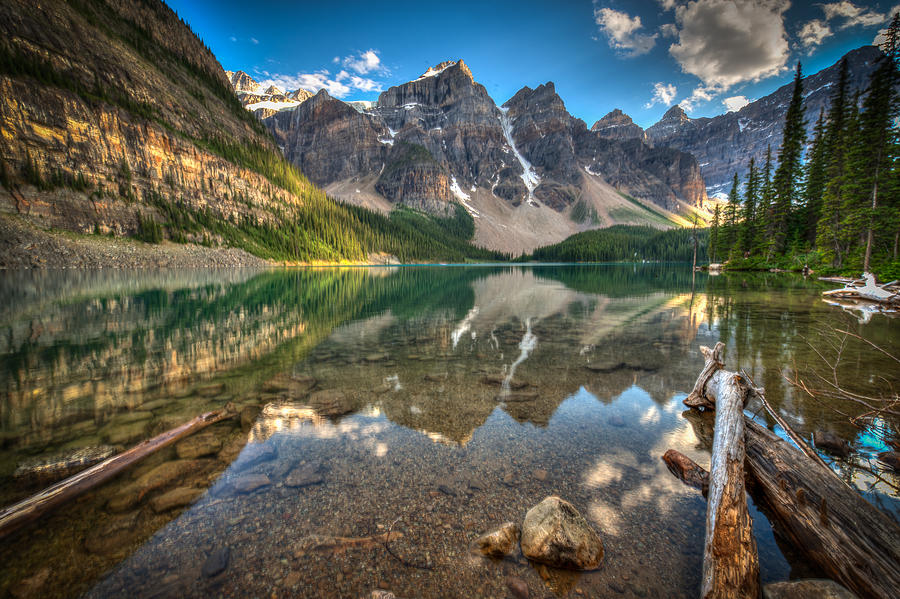 Moraine Mirror Photograph by Allen Biedrzycki - Fine Art America