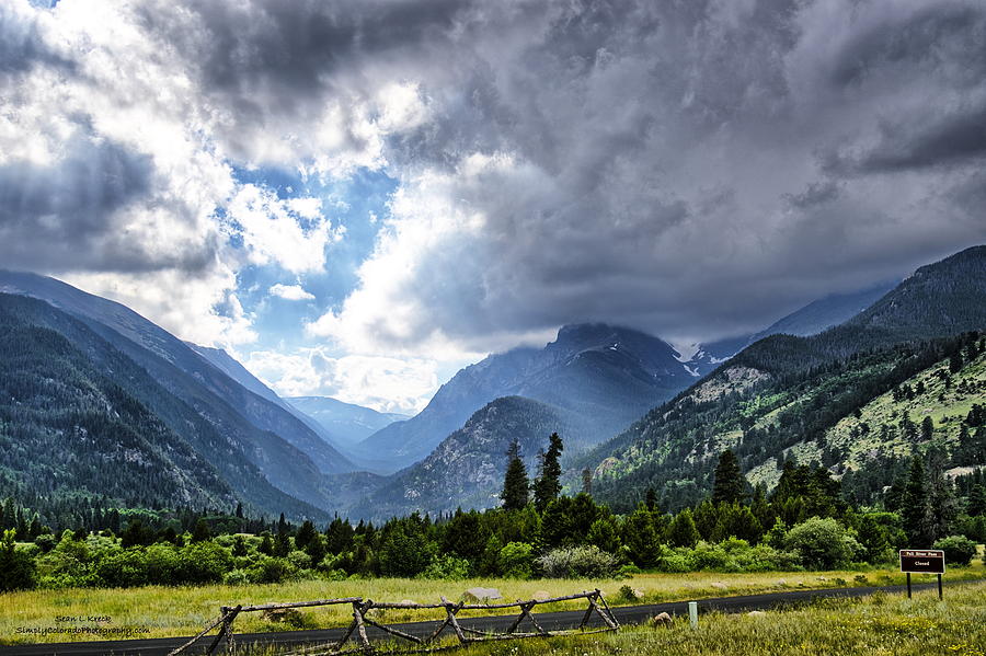 Moraine Valley RMNP Photograph by Sean Kreck