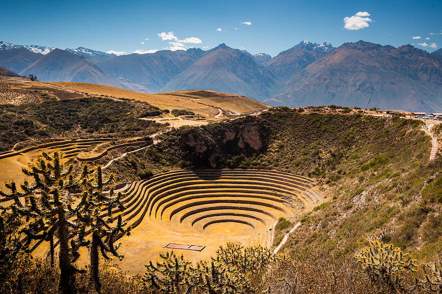Moray, the Incan agricultural site in Peru Photograph by Max shen