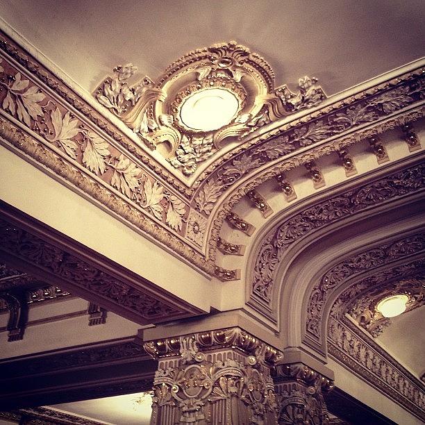 More Ornate Ceiling At The Baku Opera Photograph by Will Banks