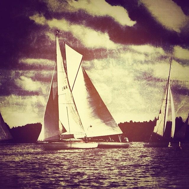 Vscocam Photograph - More #sailing On The #norfolk Broads by Tom Welton