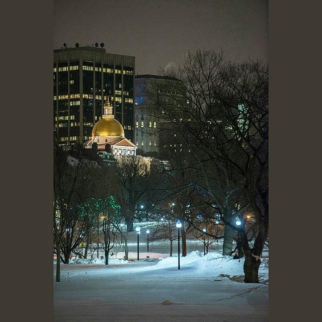 Boston Photograph - More Snowy Pics...
#derekimage #boston by Derek Kouyoumjian