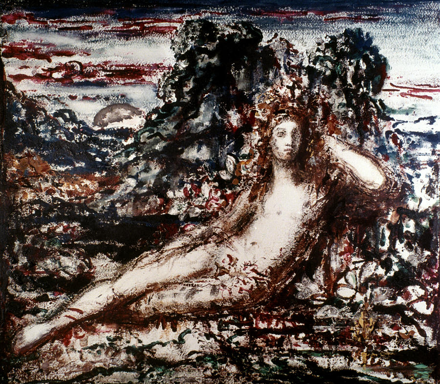 Moreau Narcissus Painting by Granger
