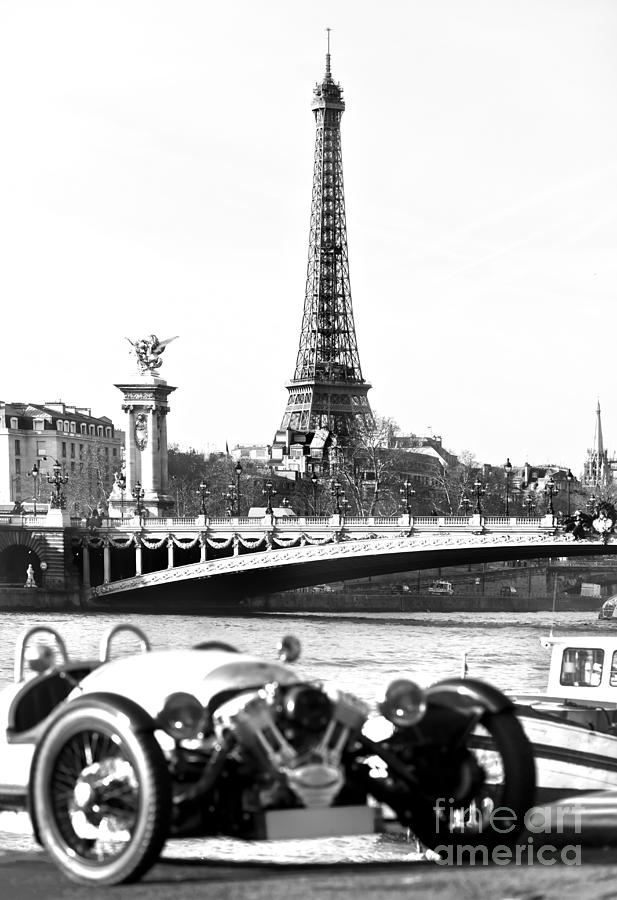 Morgan and Eiffel - Paris Photograph by Luciano Mortula