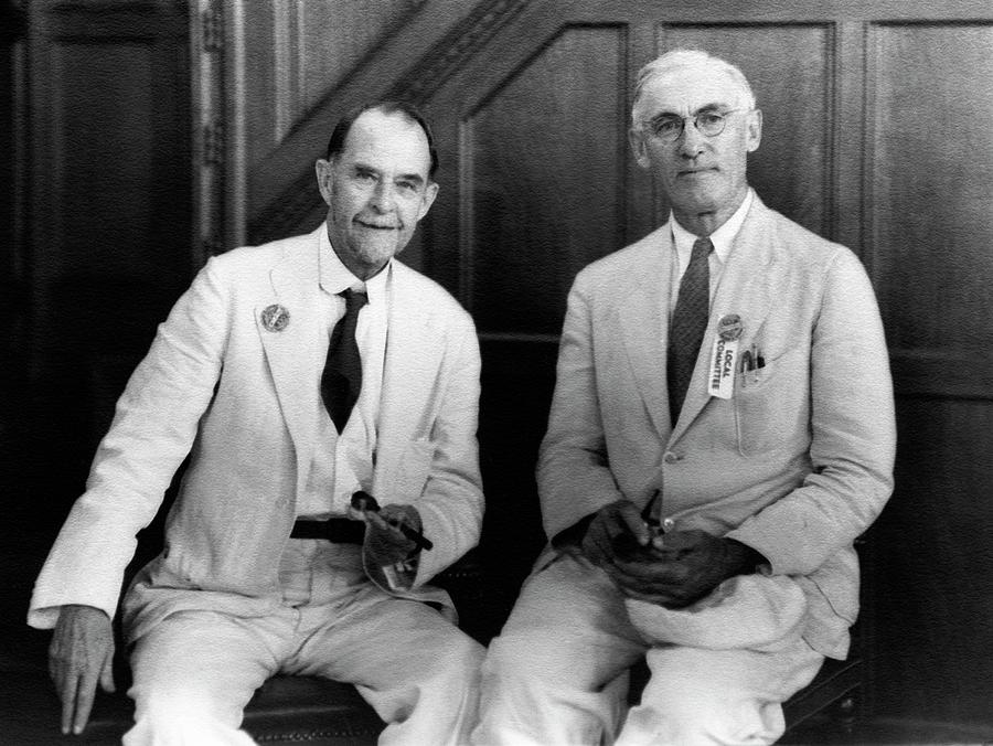 Morgan And Emerson Photograph by American Philosophical Society