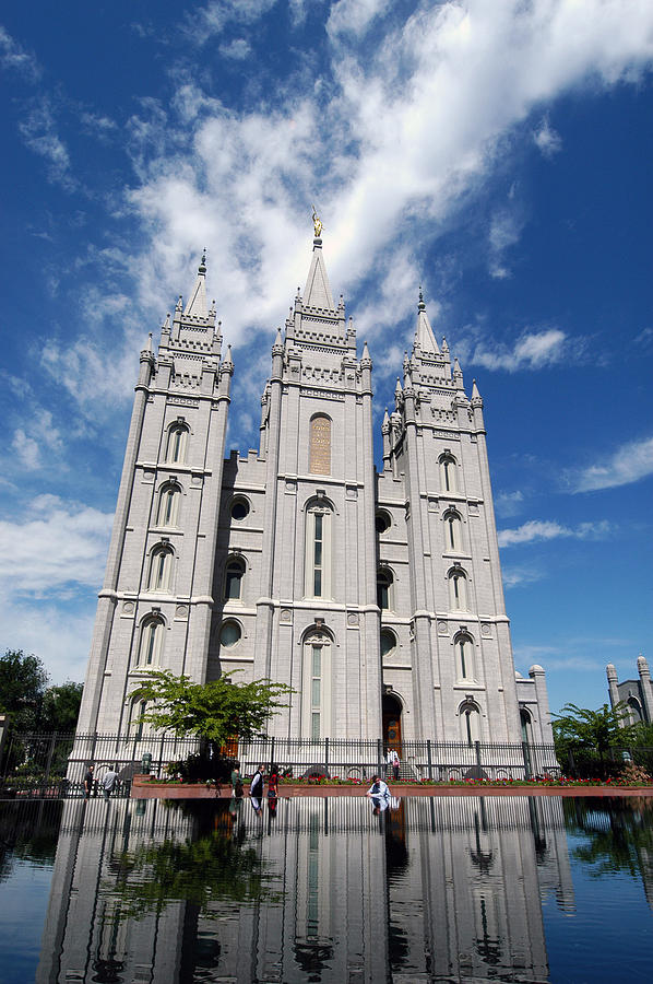 Mormon Church Photograph by Yue Wang
