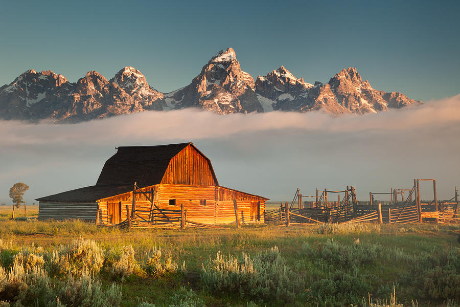 Mormon Row Barn. is a photograph by Rory Wallwork which was uploaded on Feb...