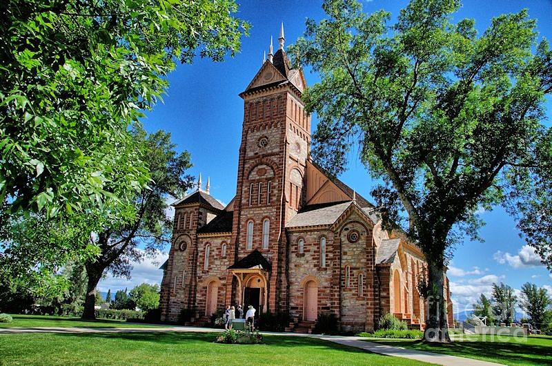 Mormon Tabernacle Photograph by David Burks - Fine Art America