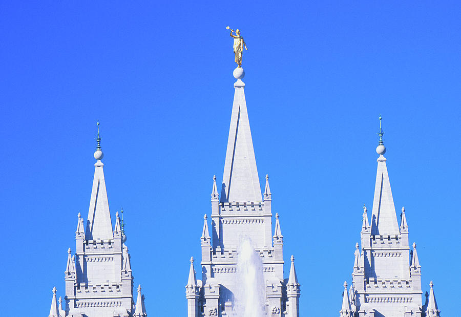 Mormon Temple In Salt Lake City Utah Photograph by Panoramic Images