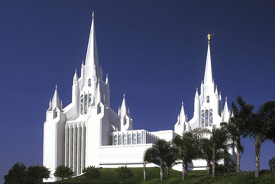 Mormon Temple Photograph by Paul W Faust -  Impressions of Light