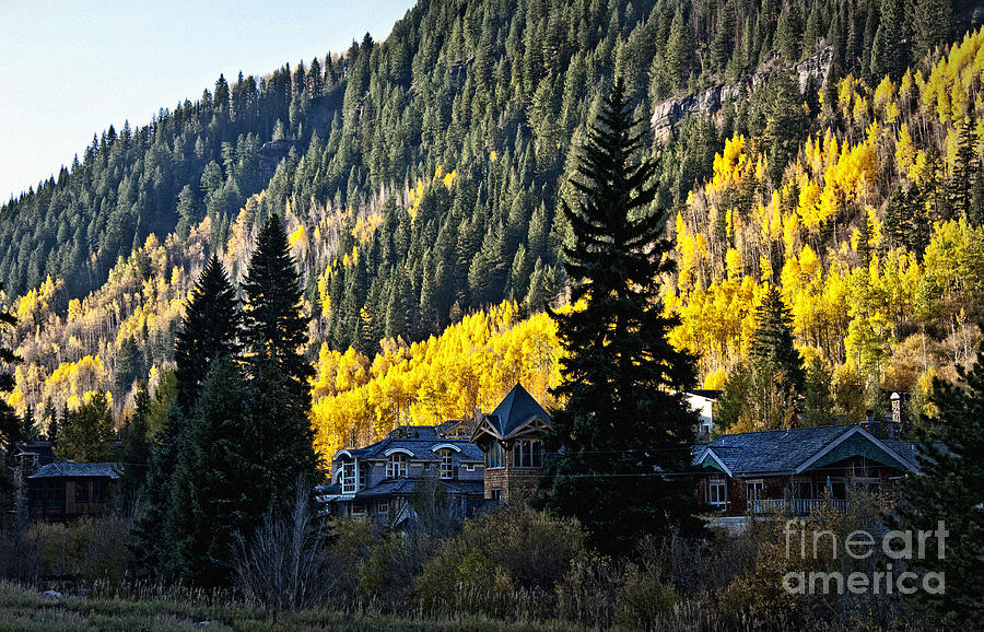 Morning Arrives Over Aspen Photograph by Lee Craig