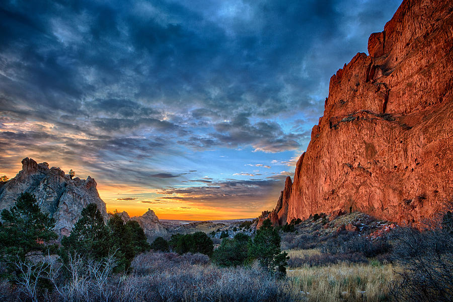 Morning at Garden of the Gods Photograph by Steve White
