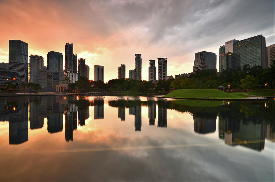 Morning At Kuala Lumpur City Photograph by Yunus Malik