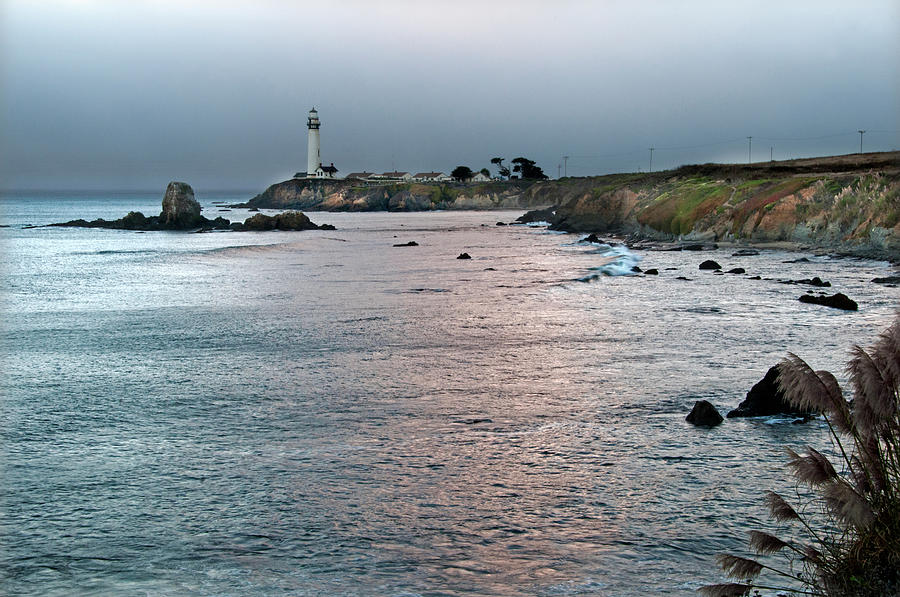 Morning At Pigeon Point Lighthouse Photograph by Mitch Diamond