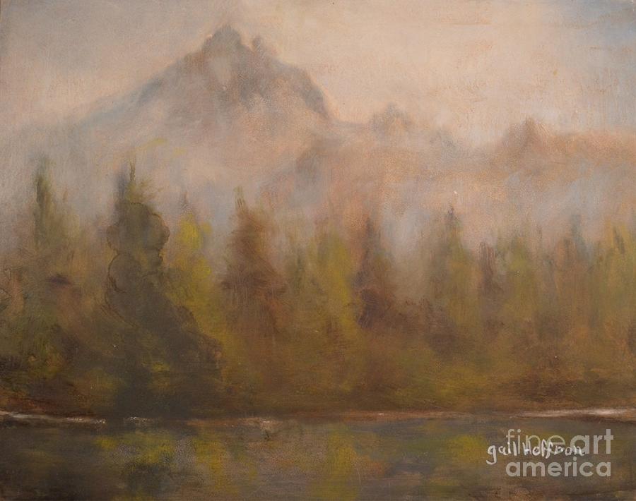 Nature Painting - Morning at Sparks Lake by Gail Heffron