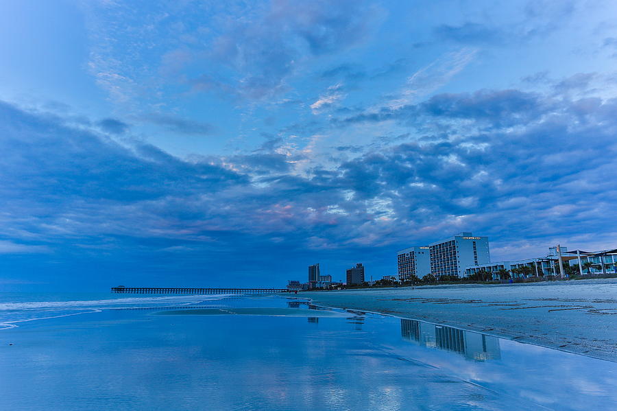 Morning Beach Photograph by Jimmy McDonald