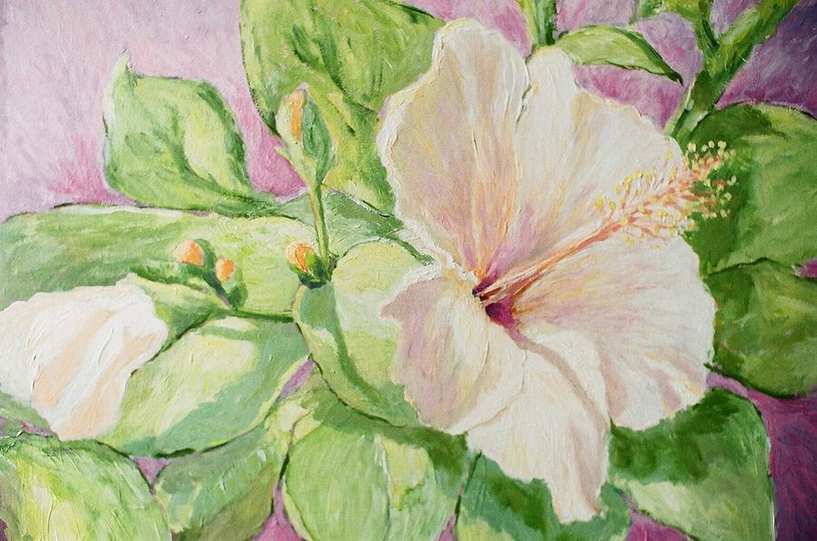 Flower Painting - Morning Bloom by J Michael Orr