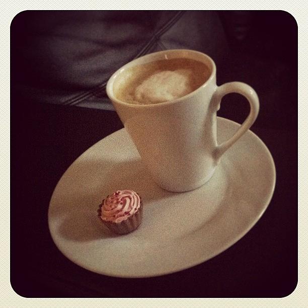 Coffee Photograph - #morning #brew #coffee #cupcake by Katie Ball