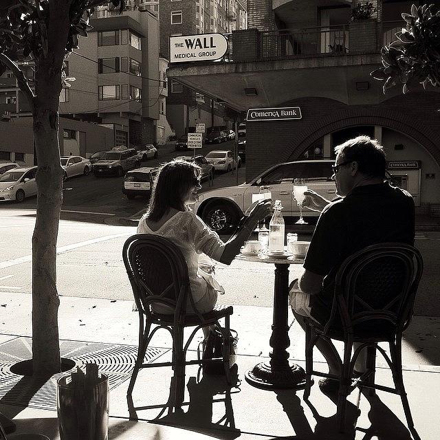 City Photograph - Morning Brunch #city #sanfrancisco by Jonathan Nguyen