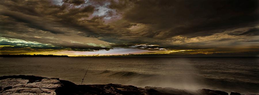Morning Catch Kaloli Point Photograph by Craig Watanabe