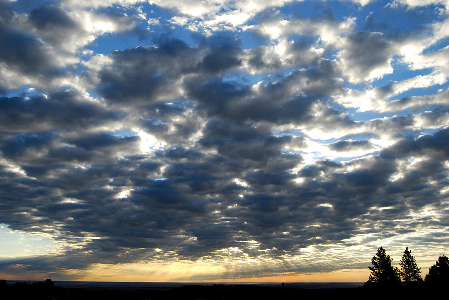 Morning Clouds #1 Photograph by Greni Graph