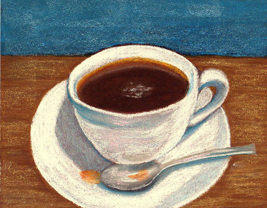 Coffee Painting - Morning Coffee by Jay Johnston