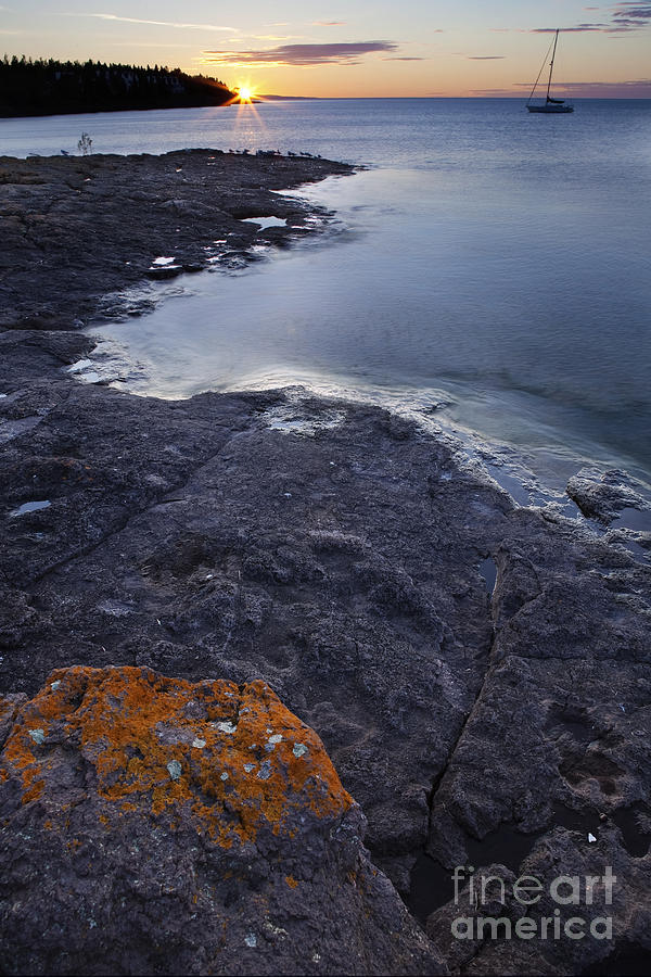 North Shore Photograph - Morning compass by Kelly Morrow