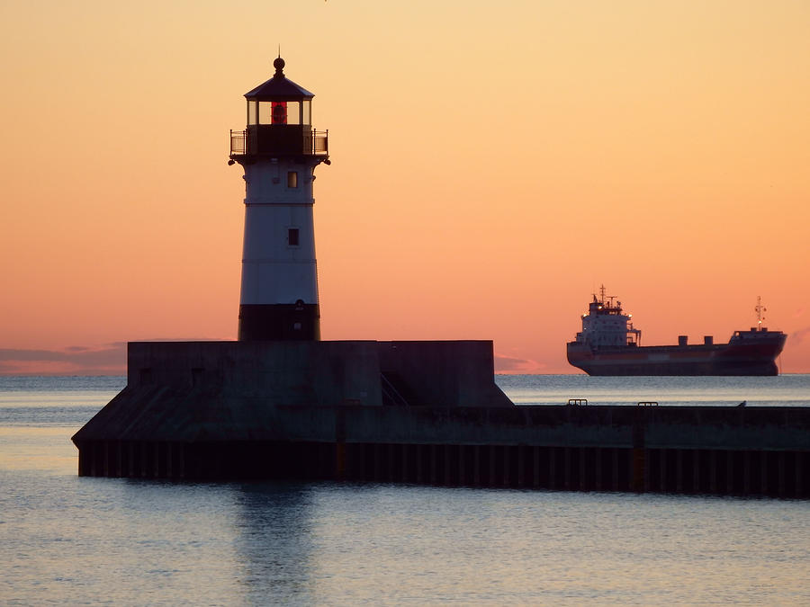 Lighthouse Photograph - Morning Delight by Alison Gimpel