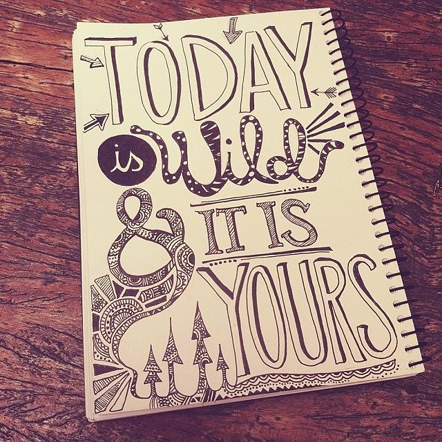Australia Photograph - Morning Doodles + Words ✏📓👌✌ by Stephanie Talbot