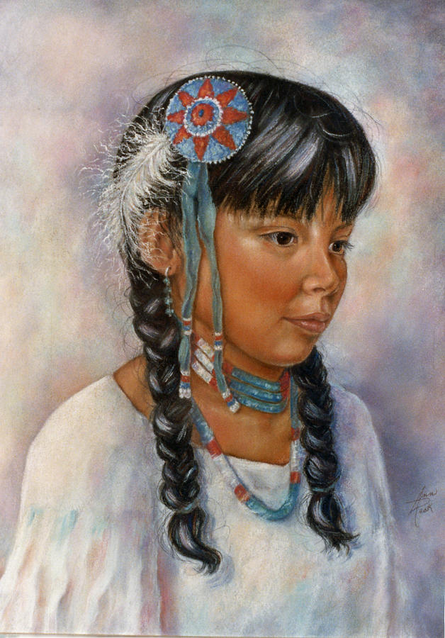 Native American Painting - Morning Dove by Ann Peck