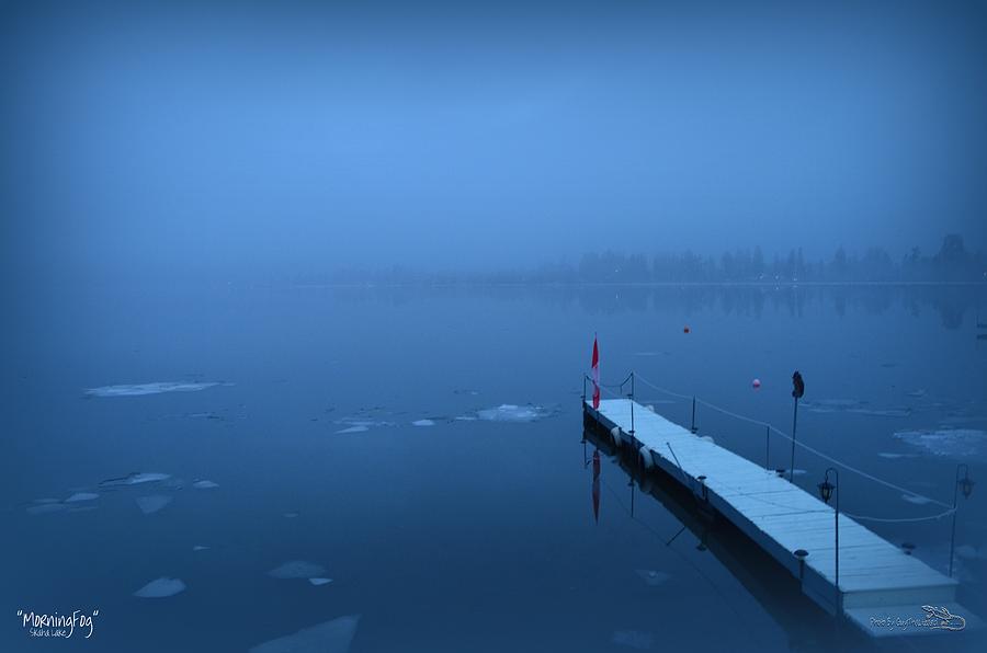 Morning Fog 002 - Skaha Lake 03-06-2014 Photograph by Guy Hoffman