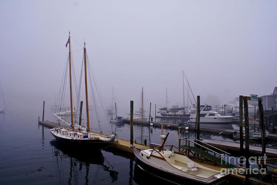 Morning Fog. Photograph by New England Photography