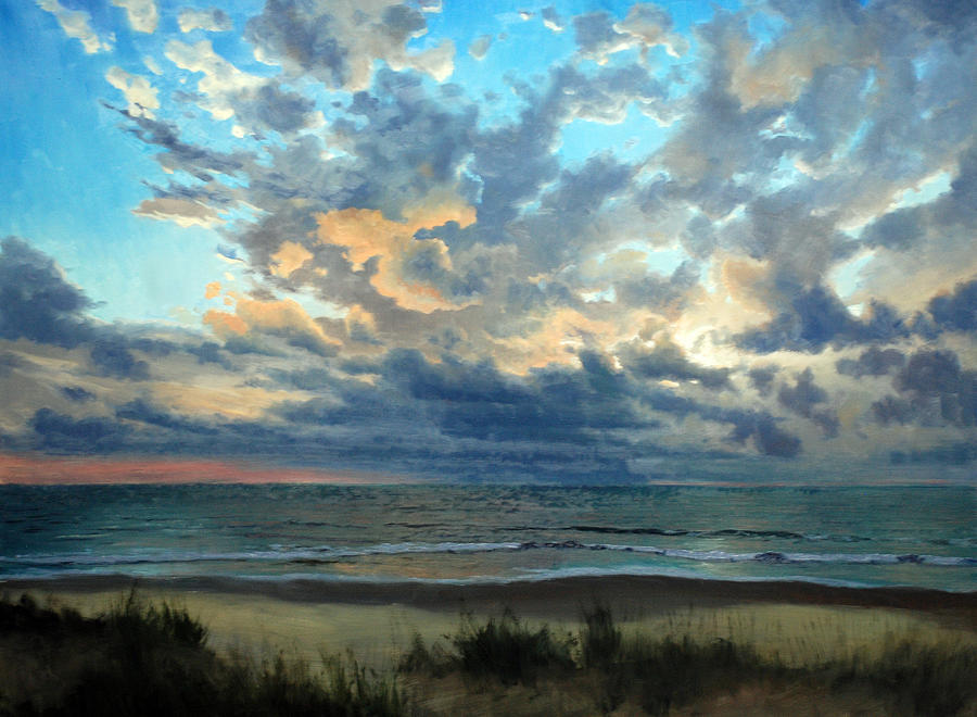 Beach Painting - Morning Glory by Armand Cabrera