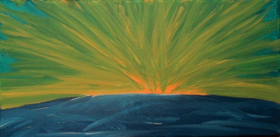 Morning Glory Painting by Kate McTavish